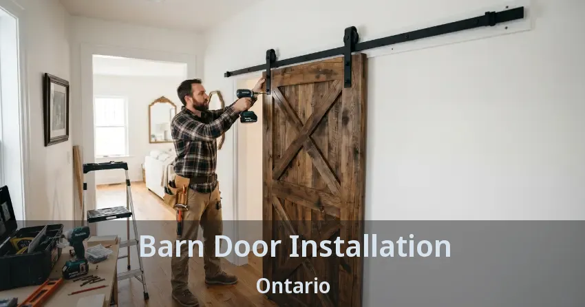 Barn Door Installation Ontario