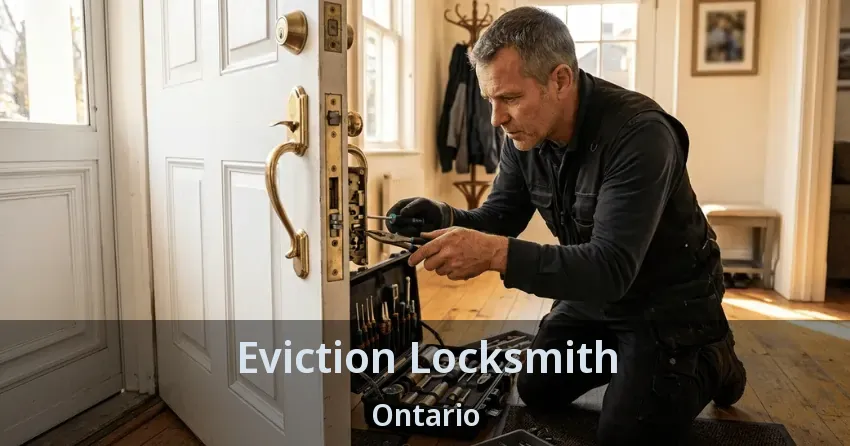 Eviction Locksmith Ontario