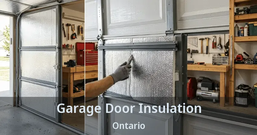 Garage Door Insulation Ontario Garage Door Insulation Ontario