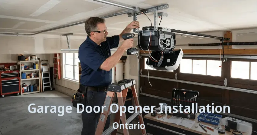 Garage Door Opener Installation Ontario