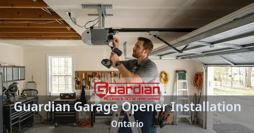 Guardian Garage Opener Installation Ontario