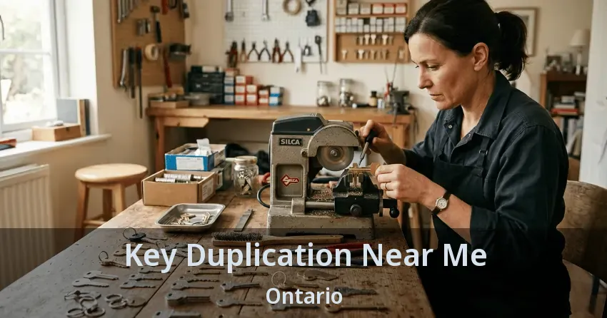 Key Duplication Near Me Ontario