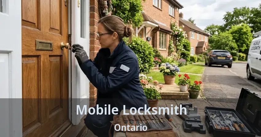 Mobile Locksmith Ontario