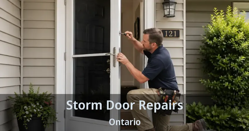 Storm Door Repairs Ontario
